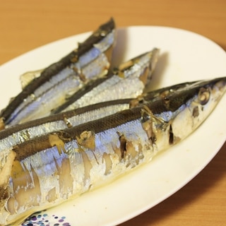 旬の秋刀魚で作る　　サンマ・コンフィ